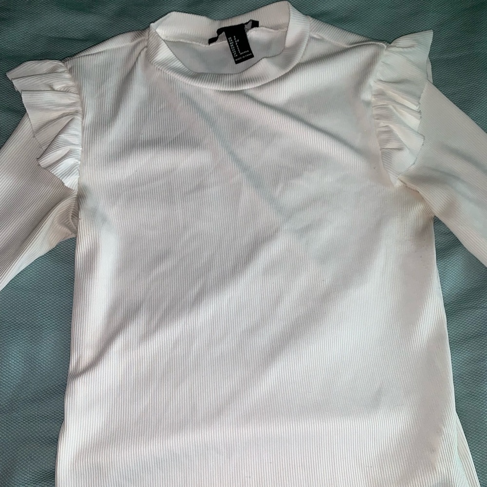 White long sleeve shirt